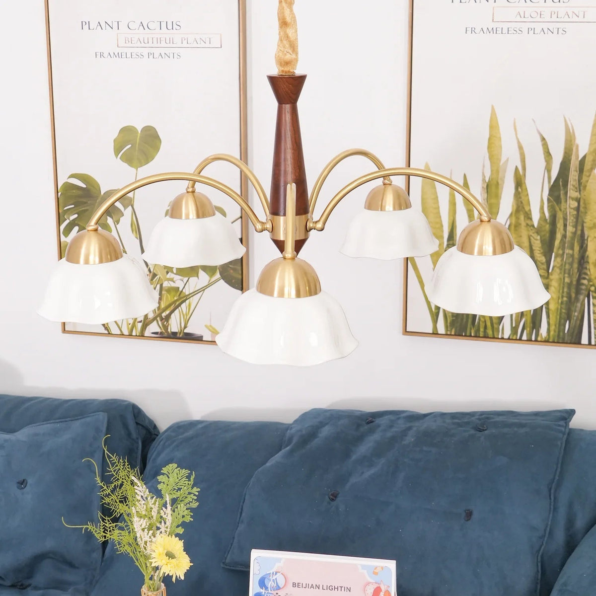 Stockholm Brass Chandelier