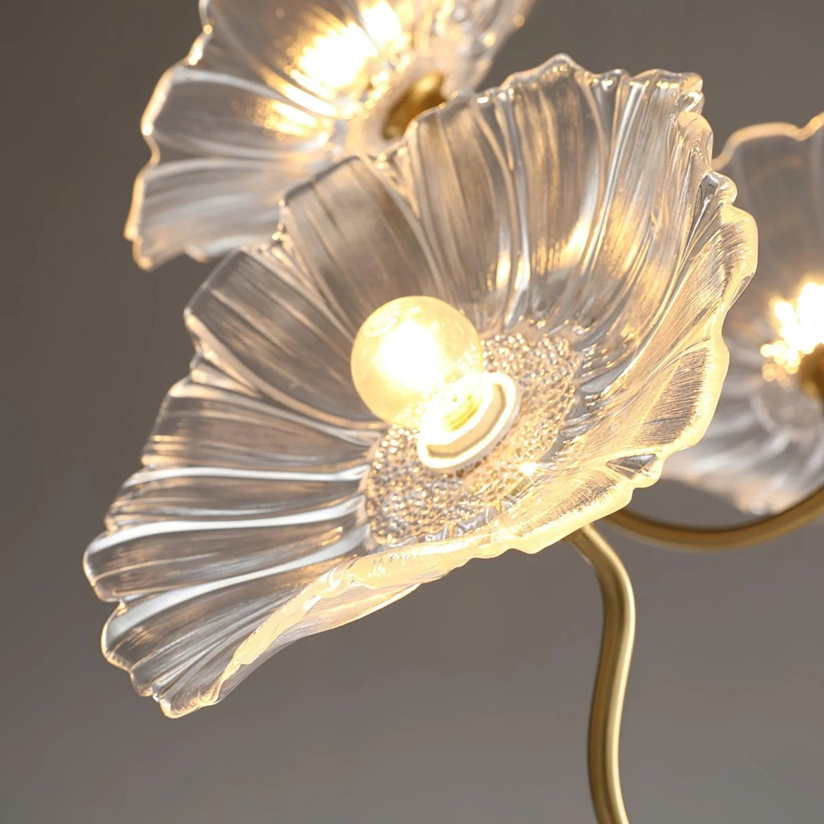 Lotus Bloom Illumination Chandelier