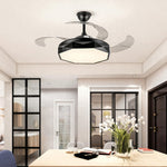 Aura 42" LED Ceiling Fan with Light, Nordic Minimalist Design