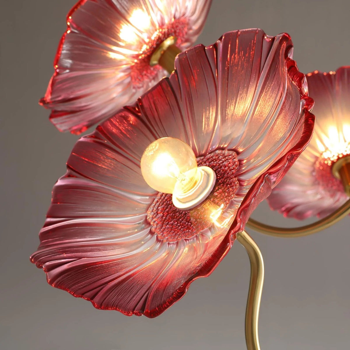 Lotus Bloom Illumination Chandelier