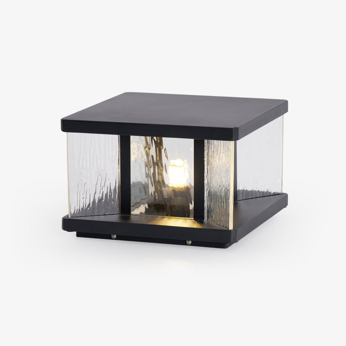 Stratos Square Outdoor Light – Modern Geometric LED Table Lamp for Patio & Garden