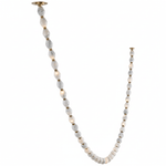 Riviere Glass Chain Chandelier – Modern Linear LED Pendant Light