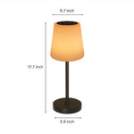 Aurelia Solar Table Lamp with Remote Control – Modern Minimalist LED