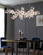 Selene Droplet Chandelier – Hand-Blown Murano Glass Pendant Light