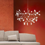 Rose Gold Glow Chandelier