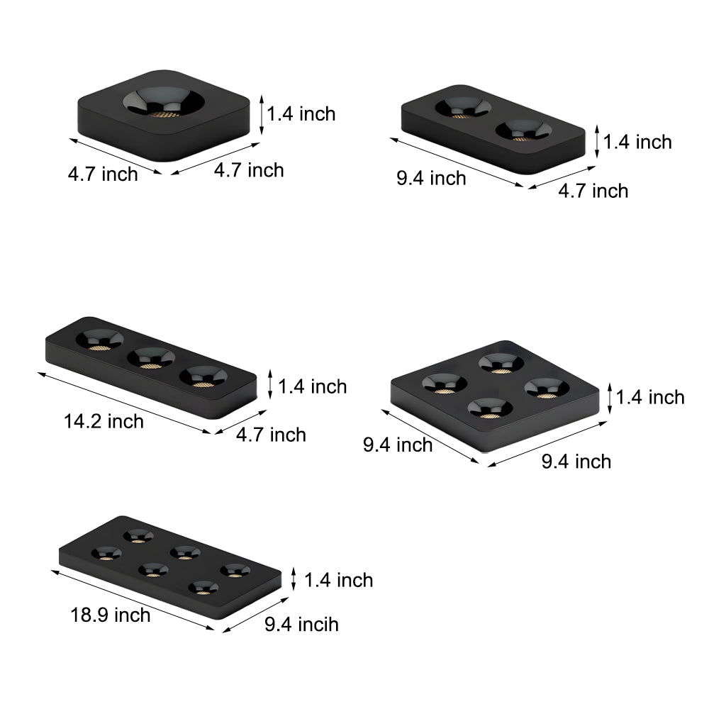 Square Led Anti Glare Flush Mount Ceiling Light