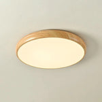 Wooden Veneer Ceiling Light