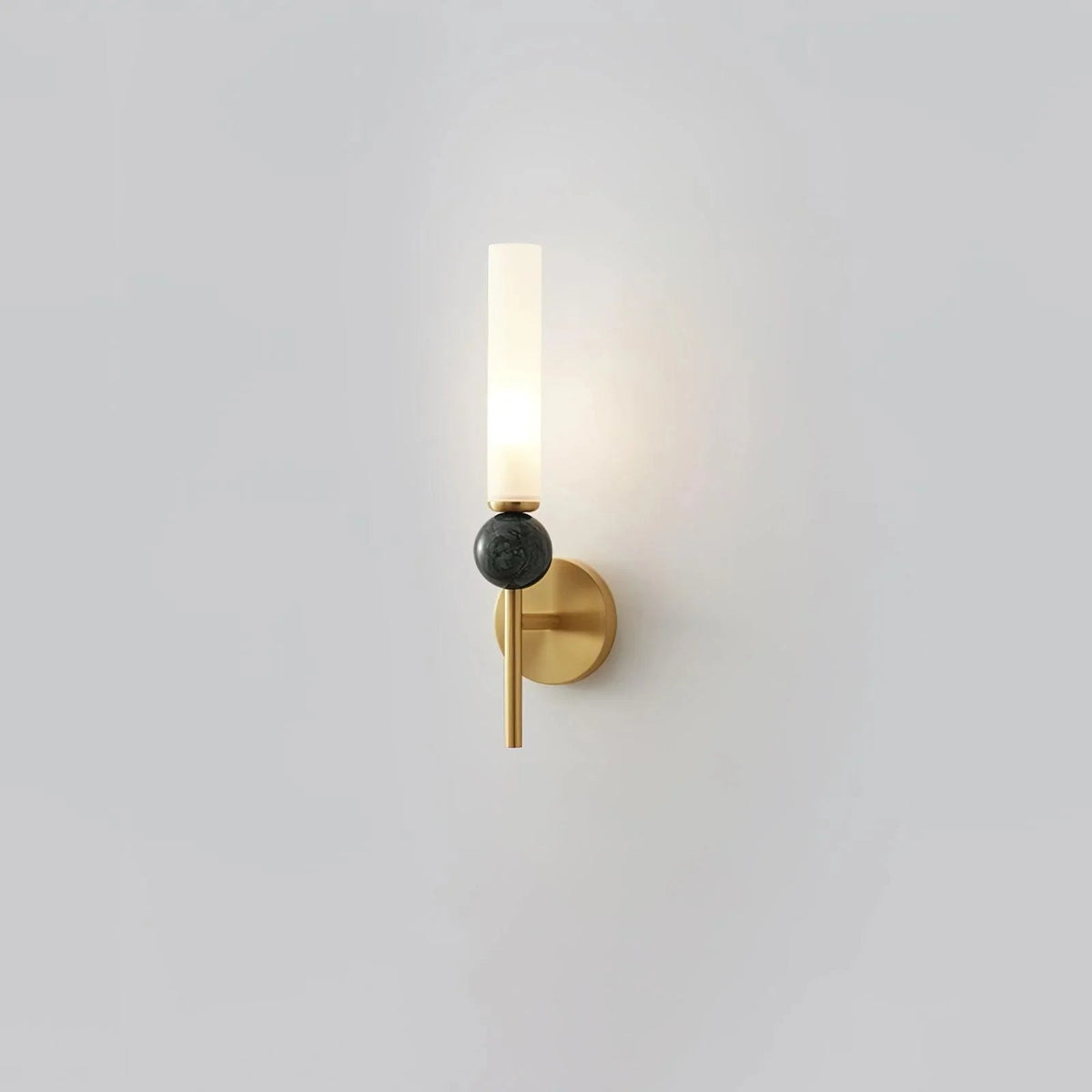 Vertical Marble Accent Wall Light
