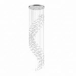 Raw Crystal Chandelier | Customizable Designer Pendant Light