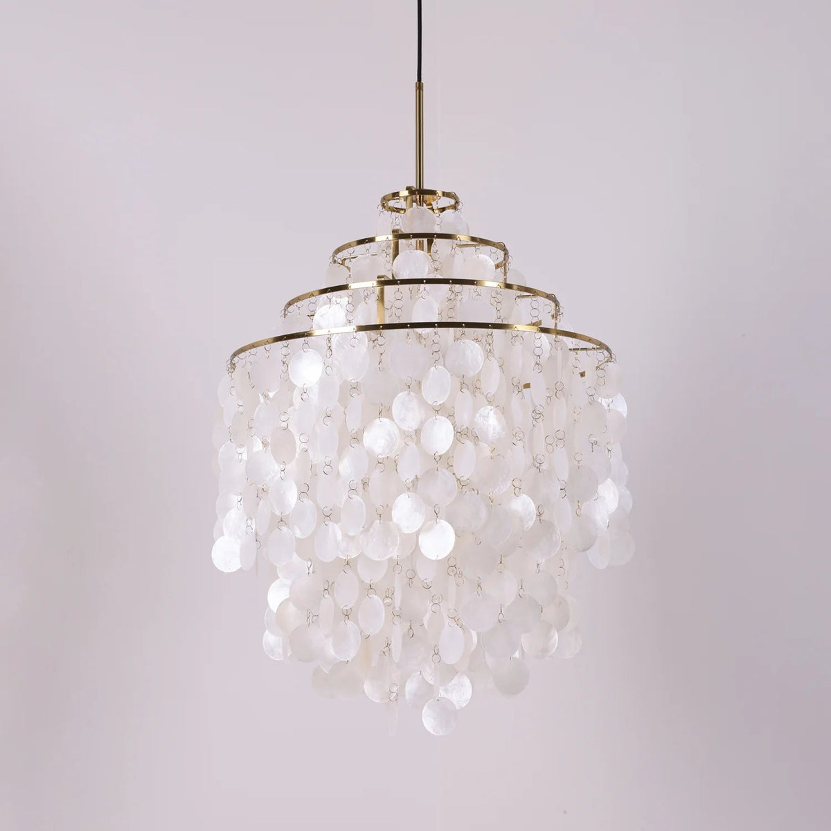 Halo Shell Chandelier