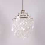 Halo Shell Chandelier