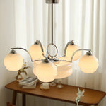 Opaline Art Deco Chandelier 3