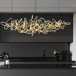 Irregular Led Chandelier Ha084934