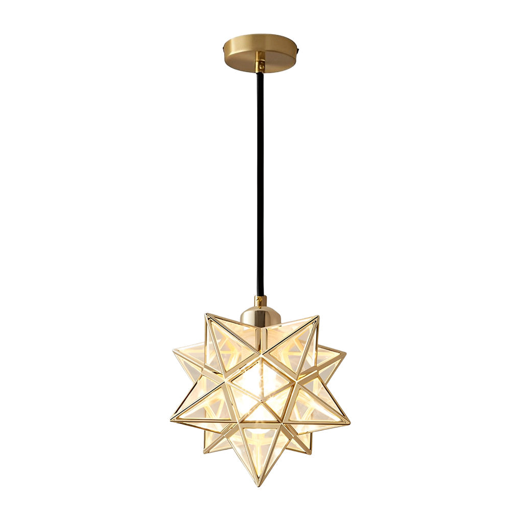 Five Pointed Star Pendant Light Ha091764