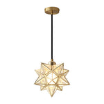 Five Pointed Star Pendant Light Ha091764