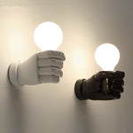 Resin Fist Wall Lamp Ha076139