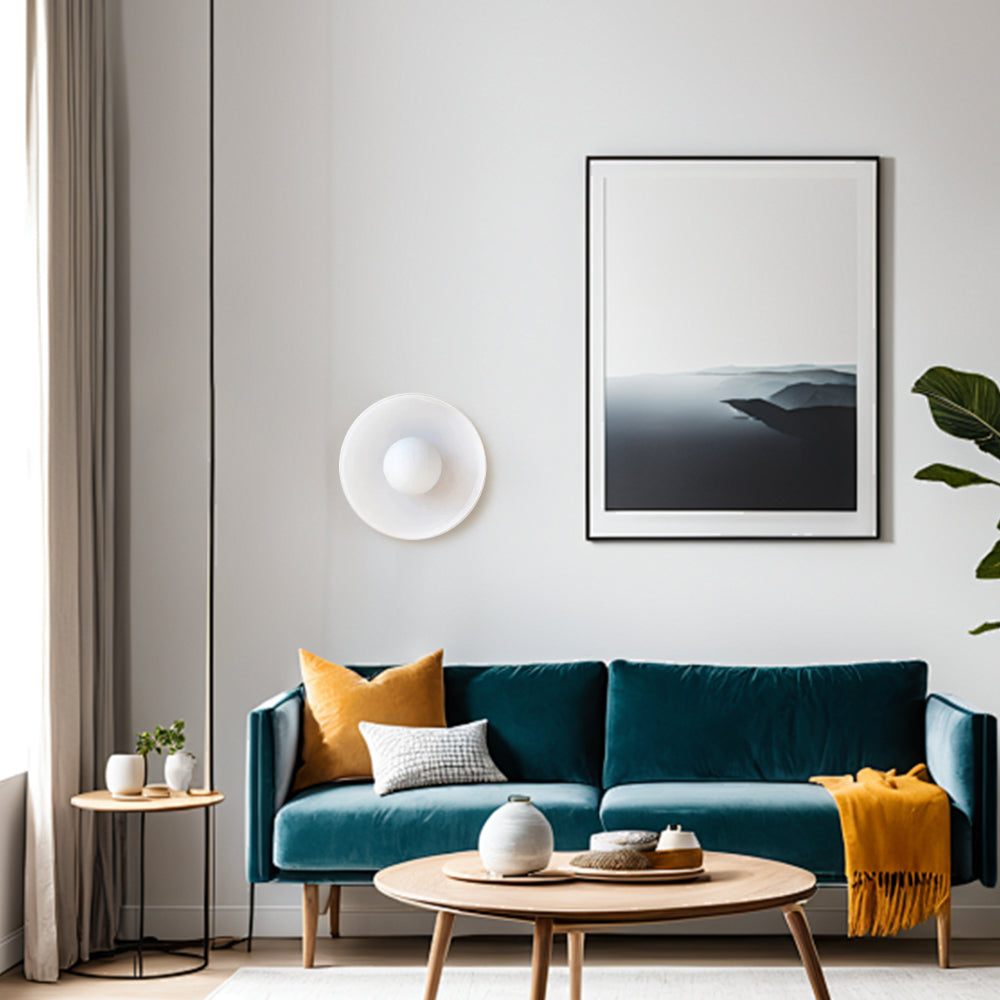 Modern Round Flush Mount Ceiling Light