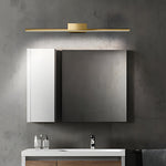 Brushed Brass Linear Led Bathroom Vanity Light