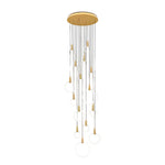 Minimalist Nordic Duplex Stair Chandelier Ha084864