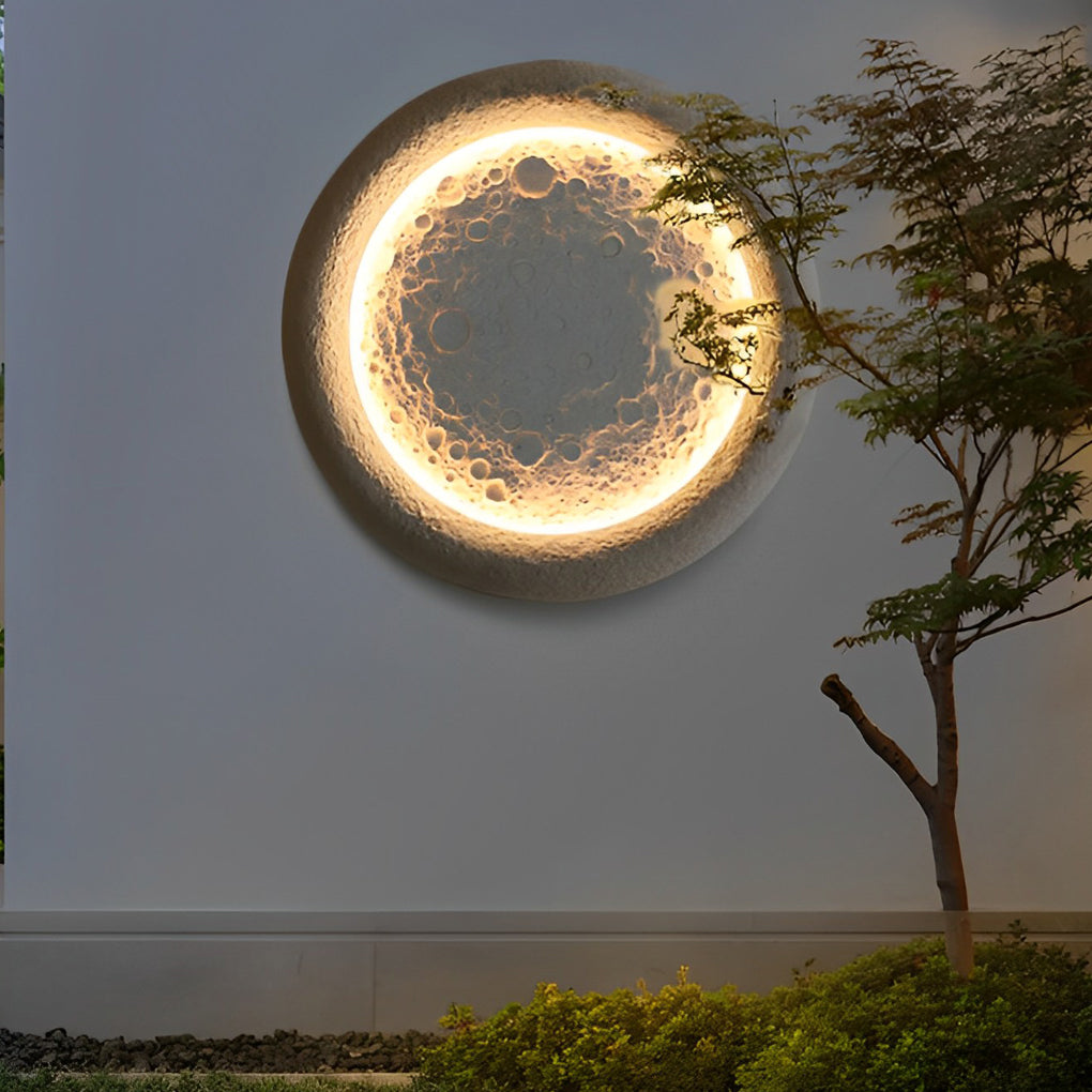Moon Craters Design Exterior Lights Li002103