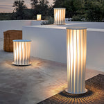 Twisted Solar Lawn Light Ha082407