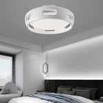Round Smart Mute Bladeless Ceiling Fan Ha083514