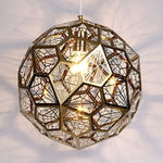Geometric Spherical Postmodern Pendant Light Li001972