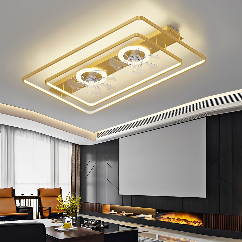 Rectangular Bladeless Ceiling Fan Ha082743