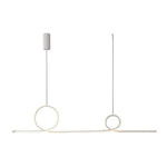 Waves Circular Led Pendant Light Ha081941