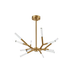 Unique Acrylic Branches Led Minimalist Lines Postmodern Chandelier Lamp