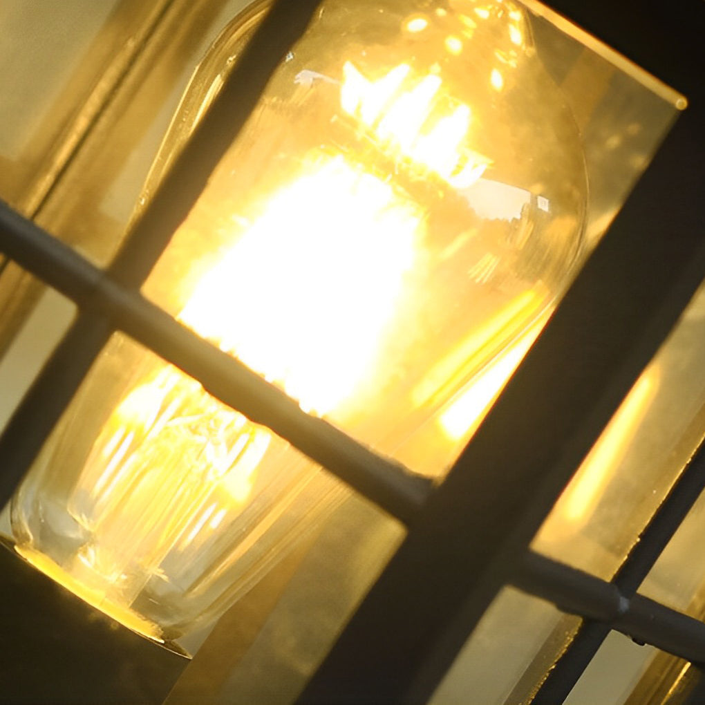 Square Waterproof Solar Outdoor Lawn Lamp Ha084255