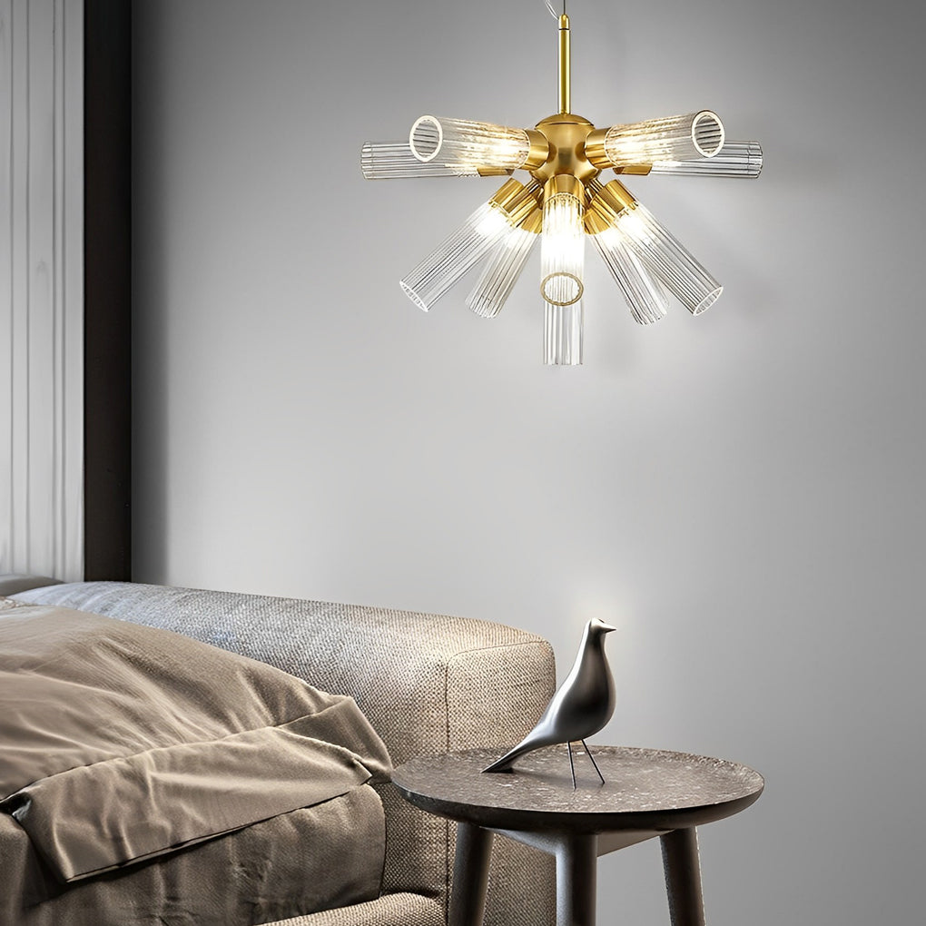 Tube Modern Sputnik Light Chandelier Ha099061