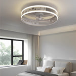 Round Led Bladeless Ceiling Fan Ha082858