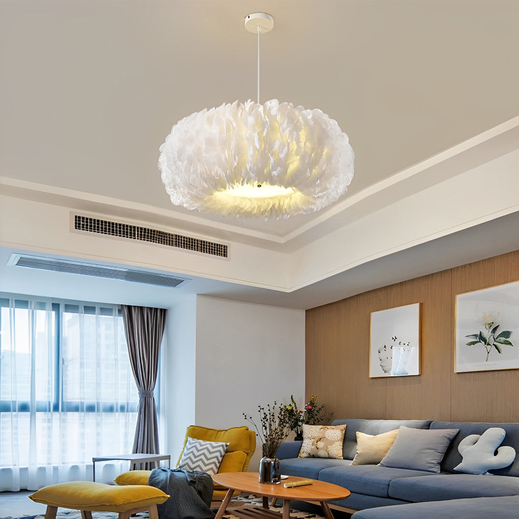 Feathers Modern Pendant Lighting Ha079358