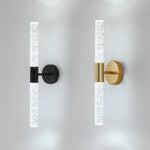 Cylinder LED Wall Sconce in Iron and Acrylic for Modern Interiors