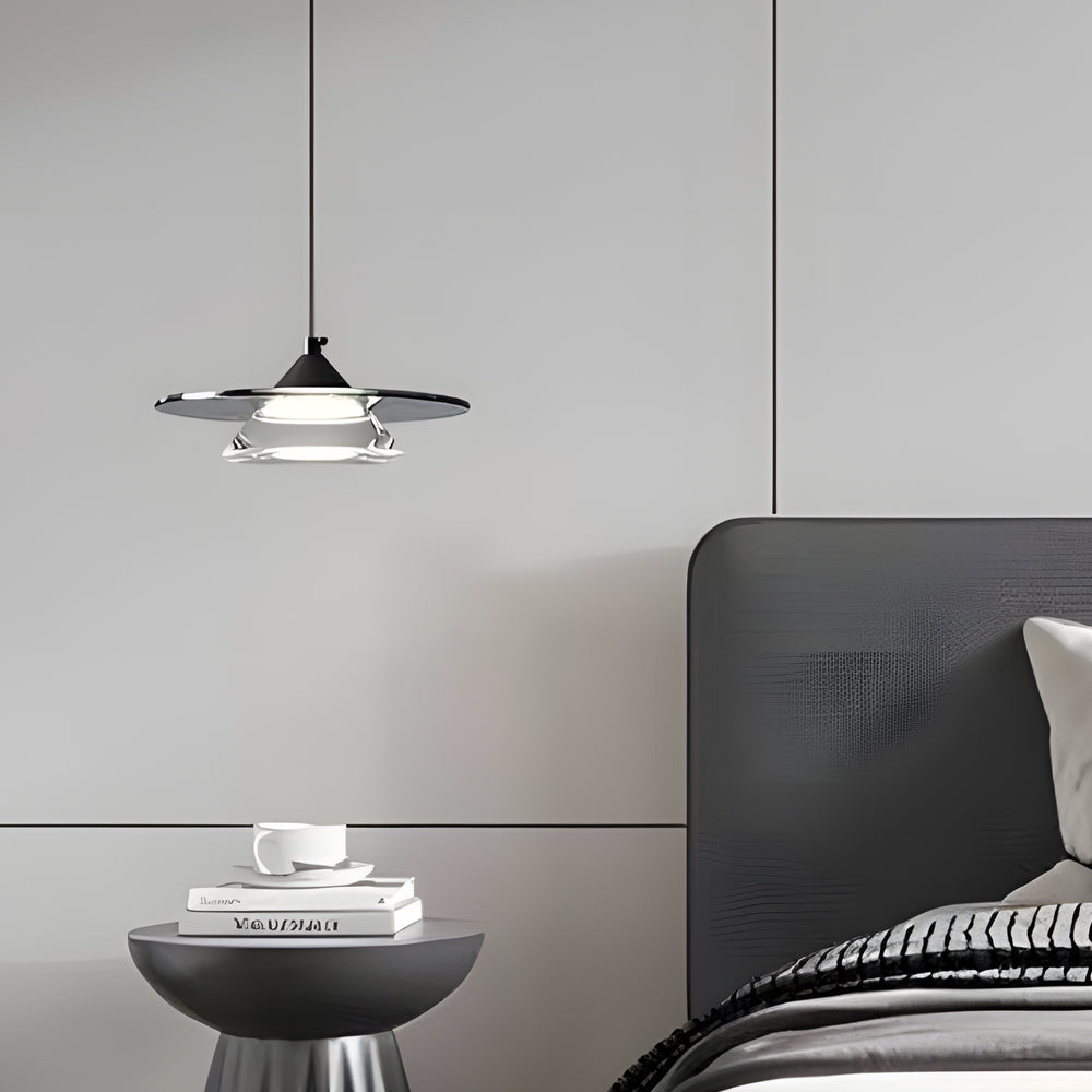 Dia 7 Led 3 Step Dimming Glass Italian Kitchen Pendant Lighting