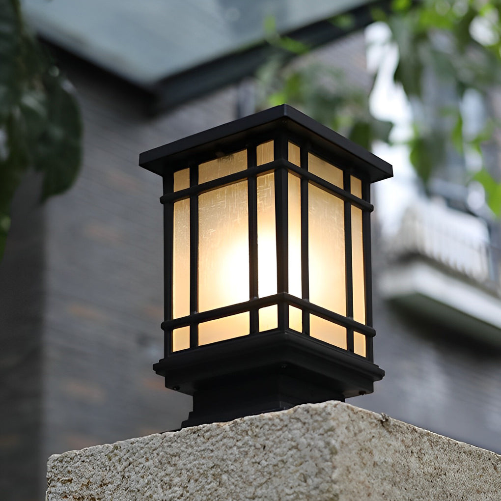 Outdoor Solar Fence Post Light Ha092775