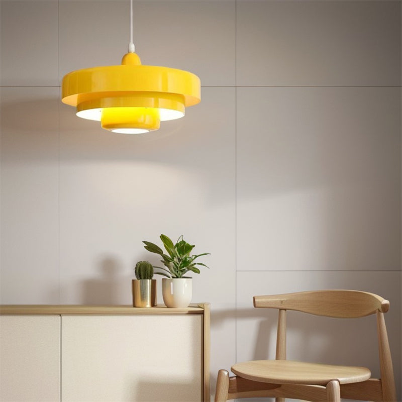 Alloliving Creative Retro Orange Chandelier