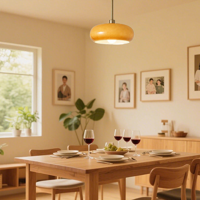 Creative Simple Persimmon Shape Pendant Light