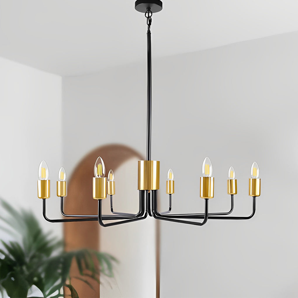8 Lights Farmhouse Chandelier Ha098574