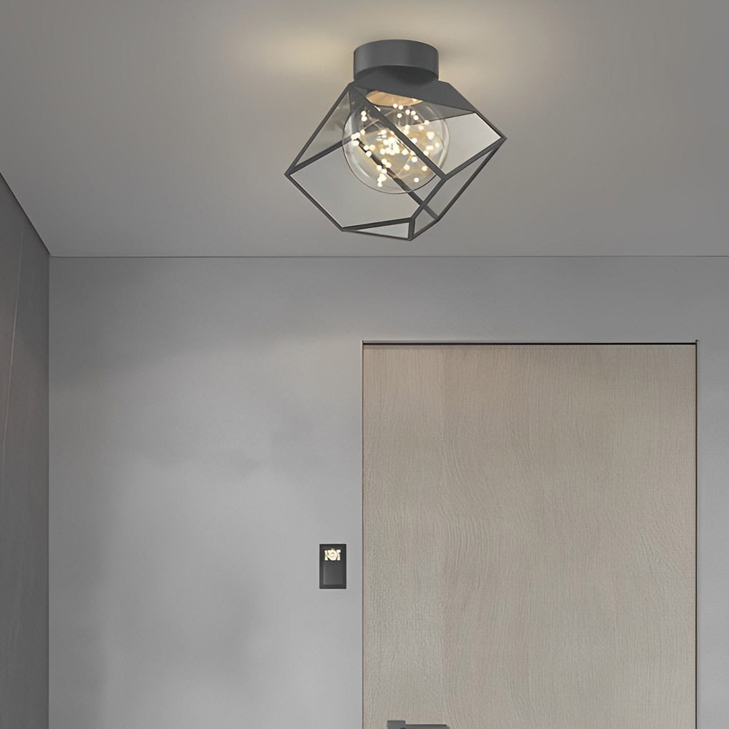 Square Frame Modern Ceiling Lamp Ha083307