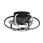 Flower Bladeless Ceiling Fans With Remote Ha082877