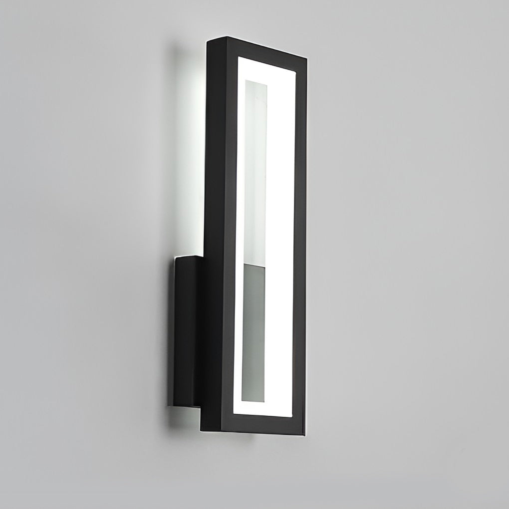 Modern Rectangular LED Wall Sconce for Contemporary Interiors