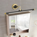 Gold Black Rotatable Linear Led Bathroom Vanity Light
