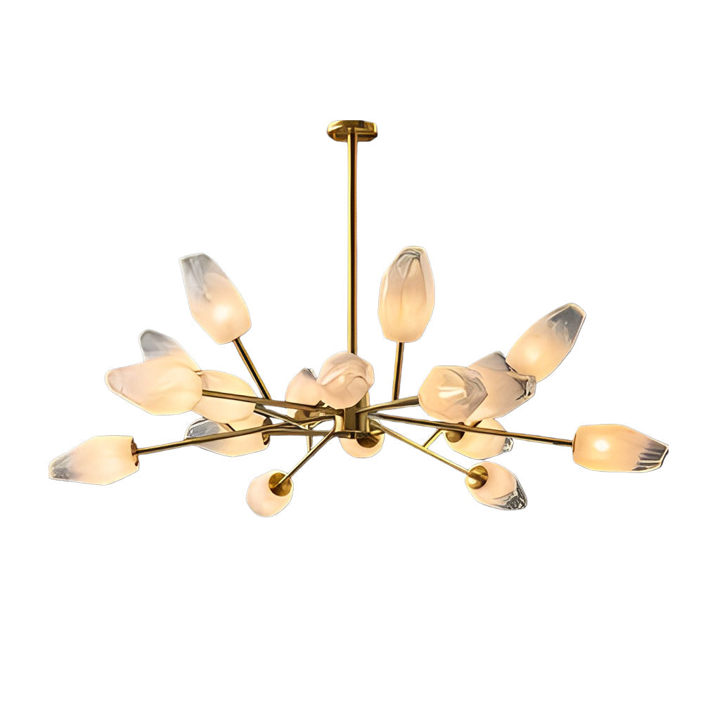 Glass Moleculars Led Chandelier Ha098867