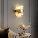 Creative Crystal Strips Luxury Up And Down Lighting Nordic Wall Lamp