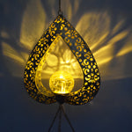 Iron Waterproof Hanging Solar Pendant Light Li002670
