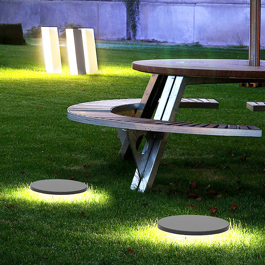 Outdoor Flat Grass Solar Light Led Landscape Ground Lights For Villa Gardenoutdoor Waterproof Grass Light Solar Led Ground Lights For Villa Garden