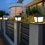 Cottage Shaped Modern Solar Fence Post Lights Li002306