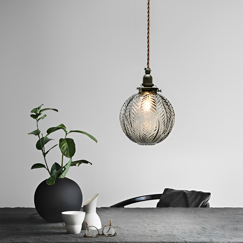 Glass Ball Led Modern Pendant Lights Li002201